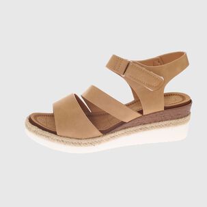 Sandalia Kaki V&iacute;a Franca Art. 52109b30927khaki