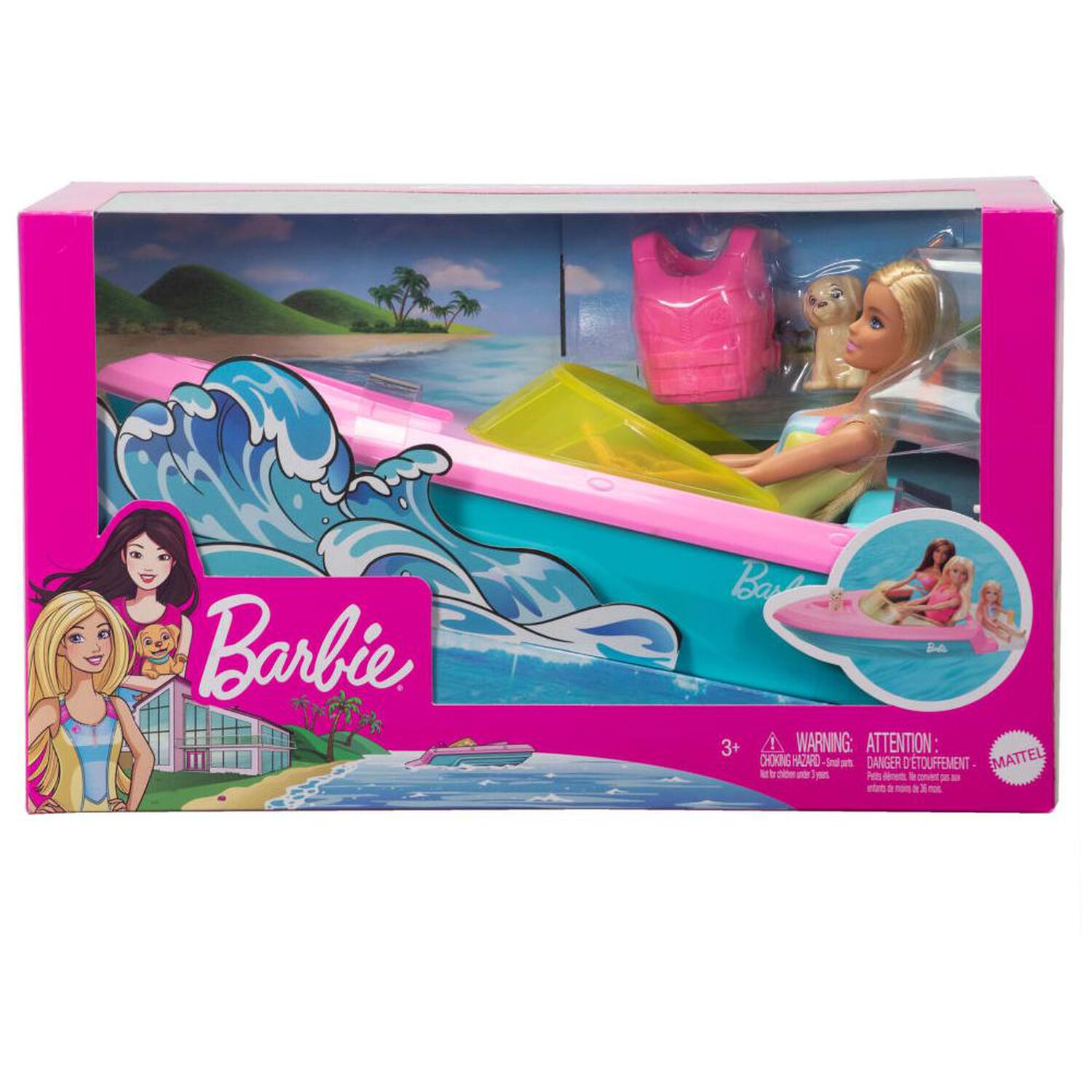 Mu&ntilde;eca Barbie Lancha image number 4.0