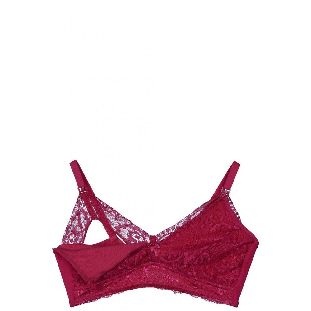 Sosten Lactancia Full Encaje Rojo 2rios image number 0.0