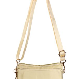 Cartera Bandolera Kim Beige Anabella Sachi