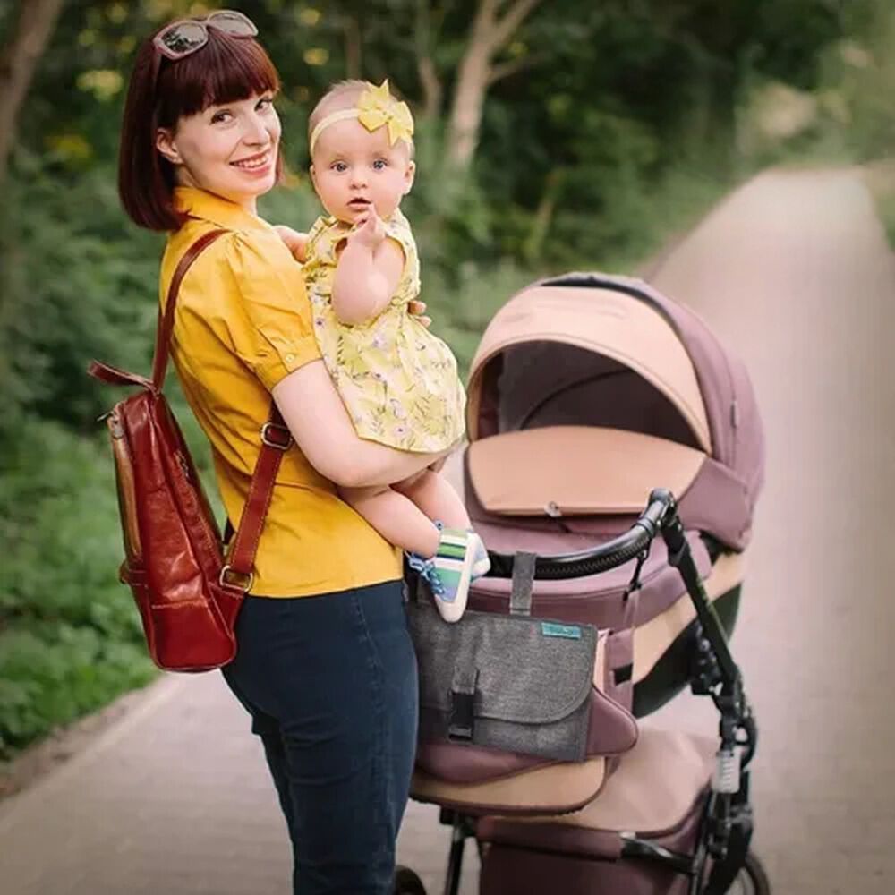 Cambiador Mudador Pañales Bebé Plegable Portatil Impermeable image number 2.0