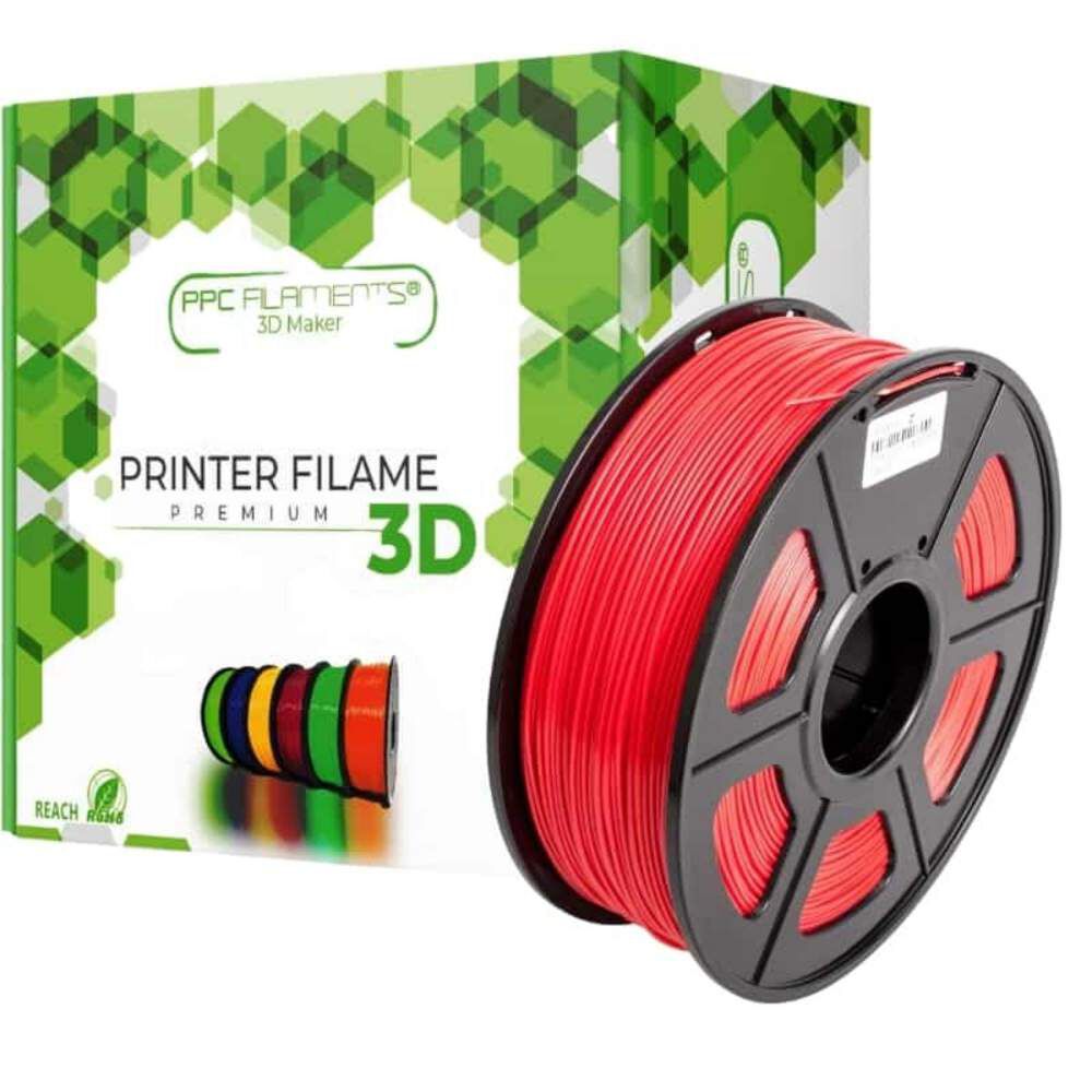 Filamento Pla+ Rojo 1kg Ppc Filaments image number 0.0