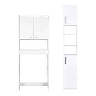 Combo Ba&ntilde;o Cic / Estante 2 Puertas + Estante Organizacional