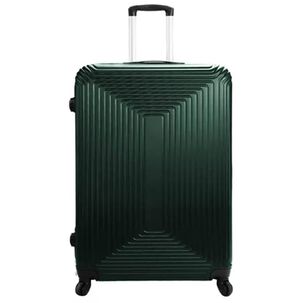 Maleta De Viaje Grande De 23 Kilos, Verde Oscuro