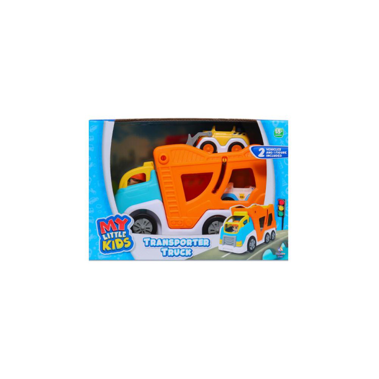 Transportador Con 2 Autos Y 1 Figura Happyline image number 6.0