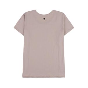 Polera Print Delantero Fozalizado Manga Corta Cuello Redondo Mujer Kimera