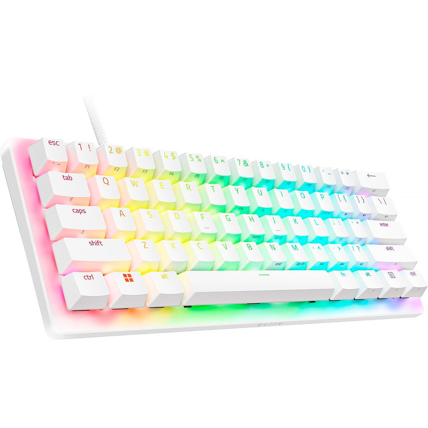 Teclado Gamer Razer Huntsman V3 Pro Mini White Ingl&eacute;s image number 1.0