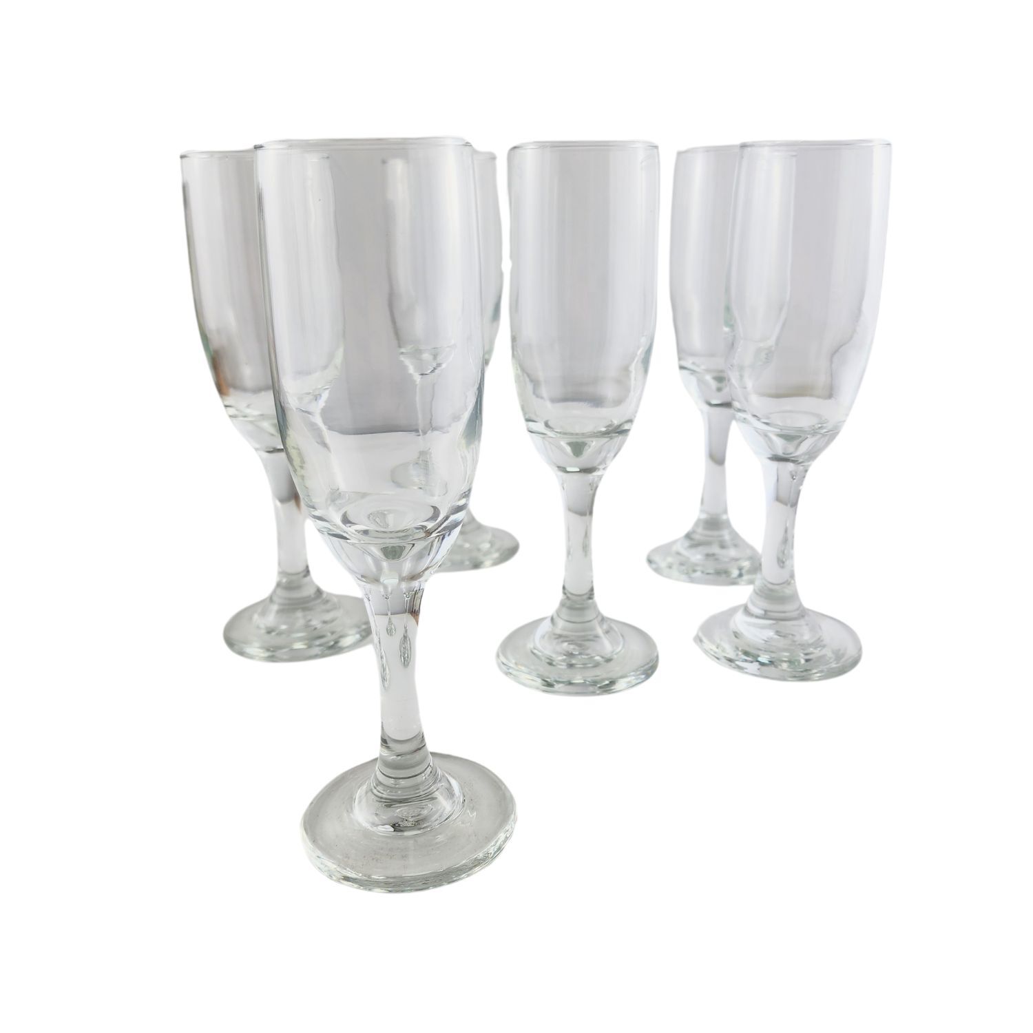 Set 6 Copas Champagne Modelo Versalles De 176ml image number 1.0
