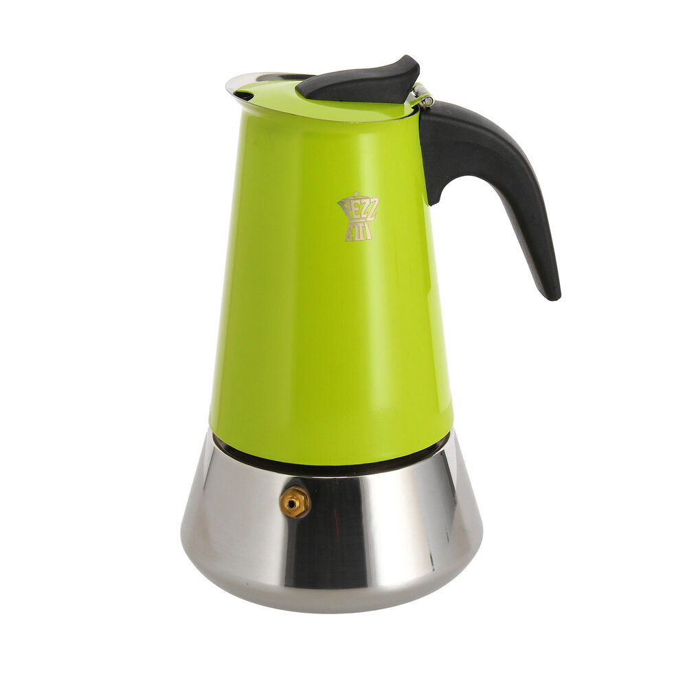 Cafetera Steel Express 6 Tazas Pistacho image number 1.0