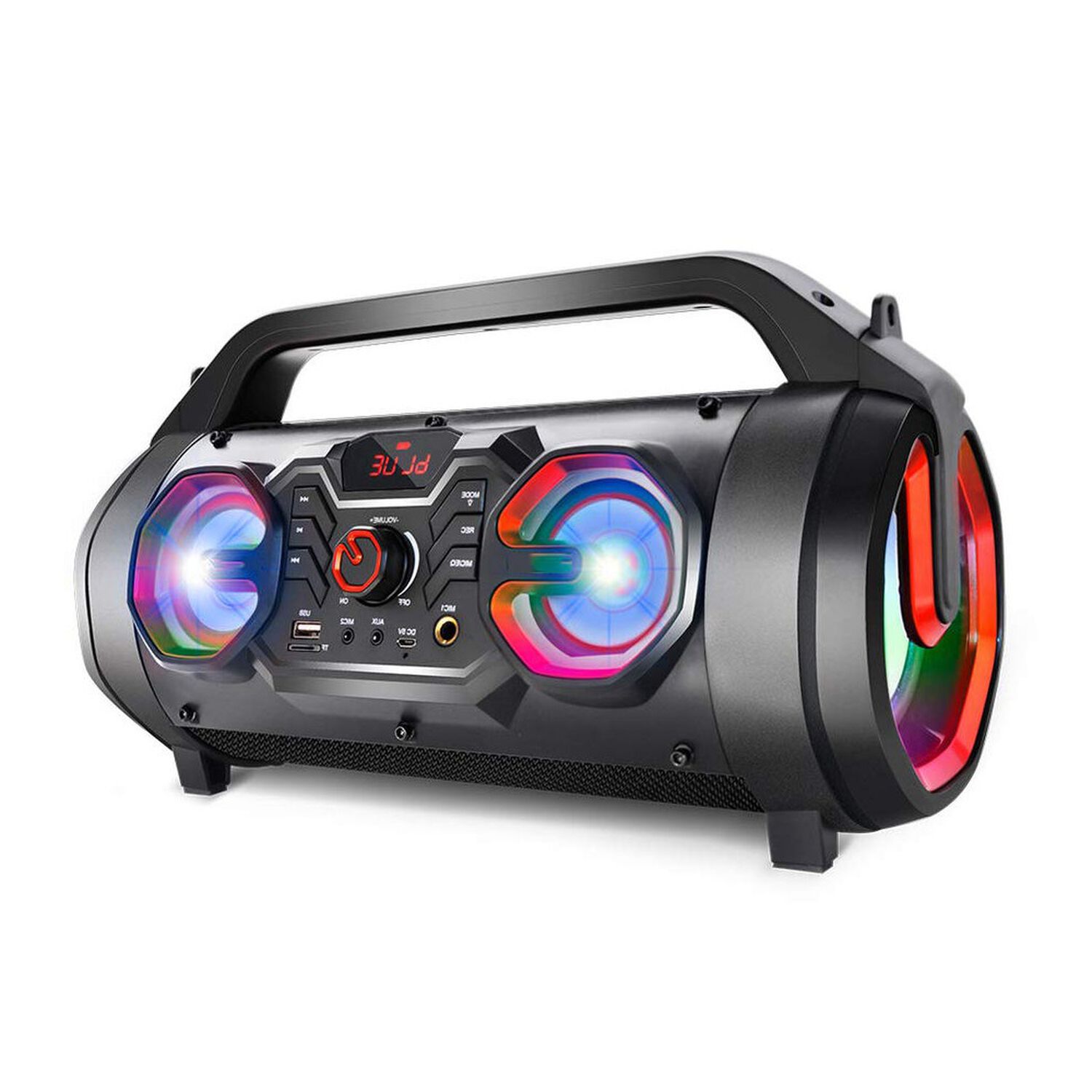 Parlante Bazuca Irt Bluetooth Fm Led Con Micr&oacute;fono 30 Rms image number 2.0