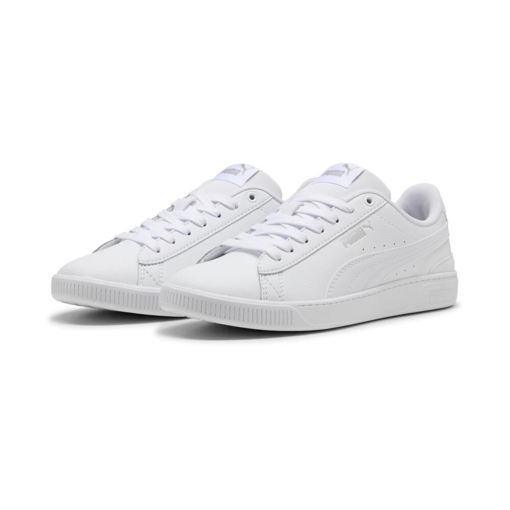 Zapatilla Urbana Unisex Puma Vikky V3 Lthr Blanco image number 0.0