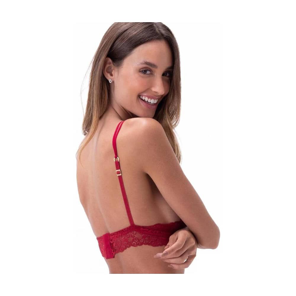 Bralette Sin Copas Ni Aros Rojo 2rios image number 2.0