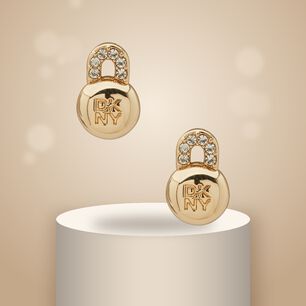 Aros Mujer Donna Karan New York Dorado 04g00934