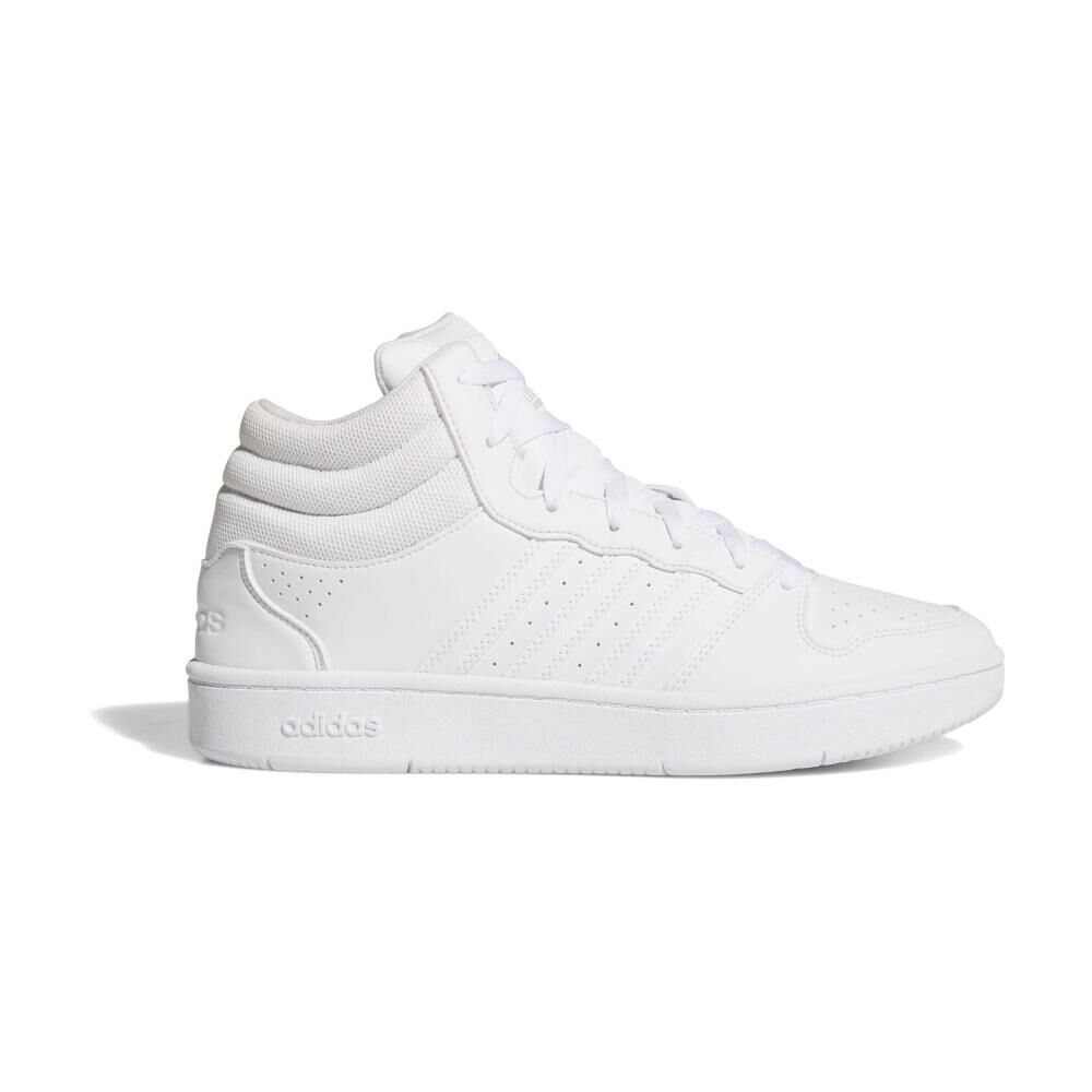 Zapatilla Basketball Unisex Adidas Hoops Mid Classic Blanco image number 0.0