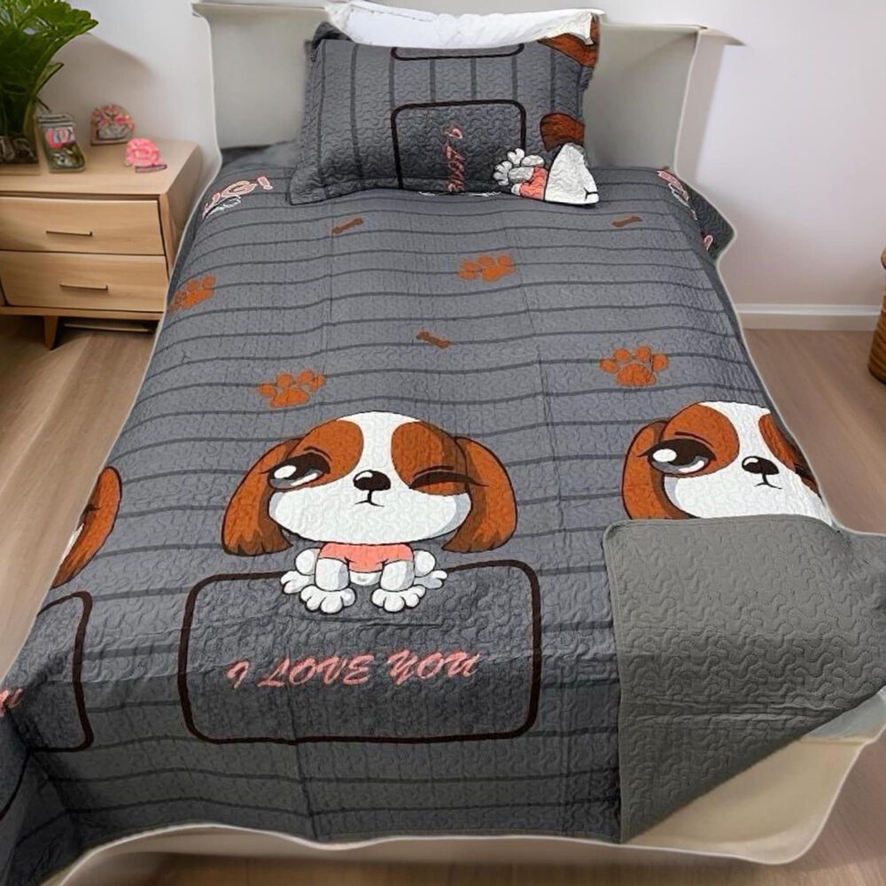 Cubrecama Quilt Ligero Primavera Verano De Niña Plaza Y Media image number 2.0