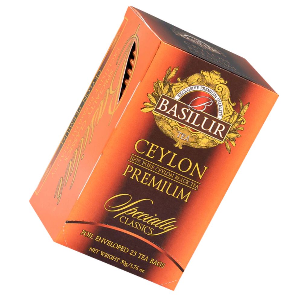 Te Negro Basilur Orange Pekoe Caja 25 Bolsas image number 1.0