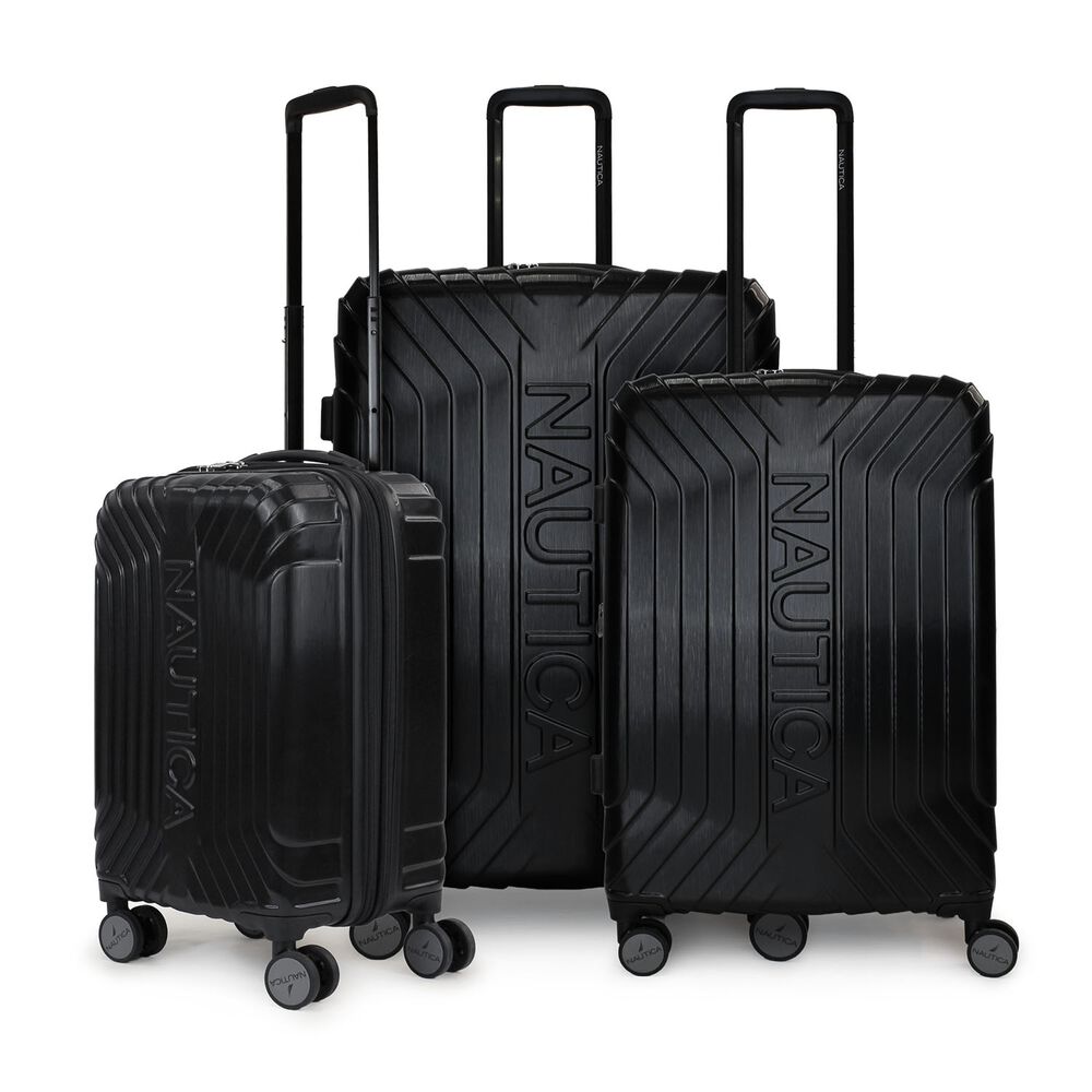 Set De 3 Maletas San Blas S+m+l Nautica Negro image number 0.0