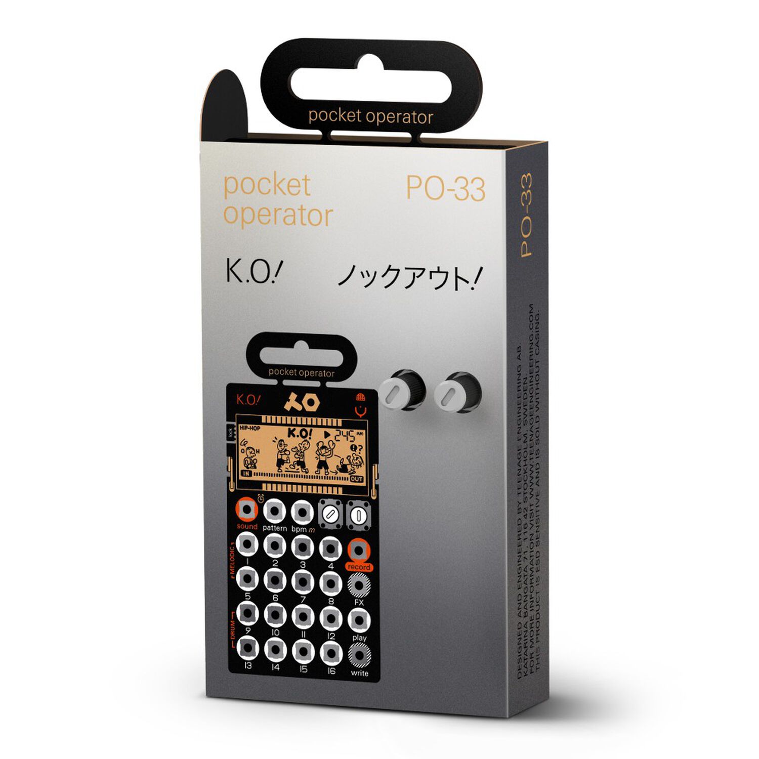 Te Pocket Operator Po-33 Knockout image number 1.0