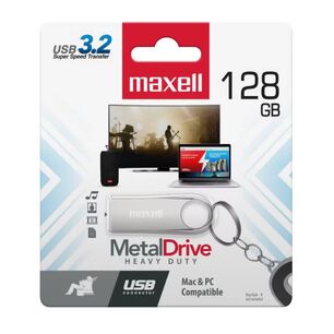 Pendrive Maxell Metal 128gb Usb 3.2