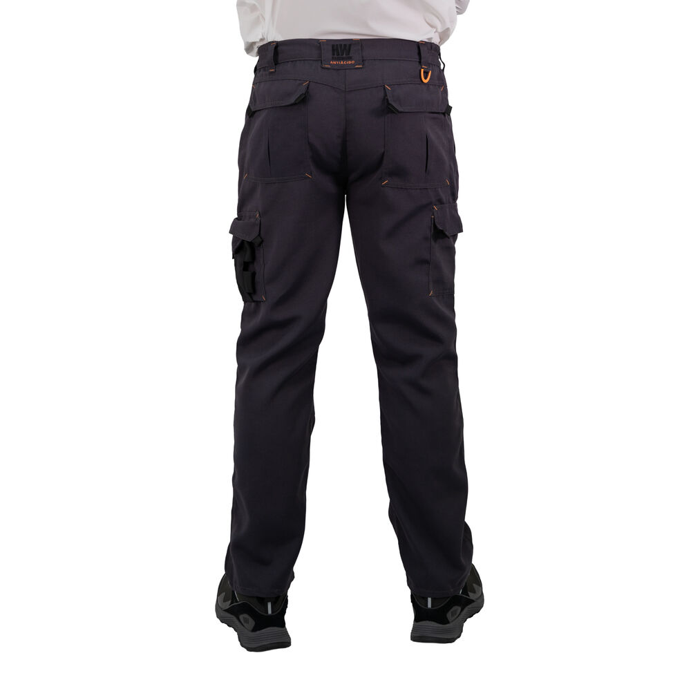 Pantalón Cargo Hw Dakota Antiácido Carbon Grey image number 4.0
