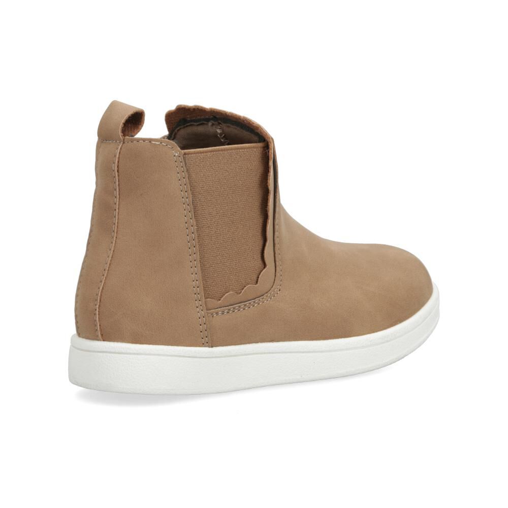 Bot&iacute;n Ni&ntilde;a Topsis Beige image number 3.0