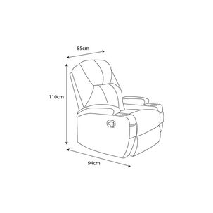 Bergere Zoy Home Lhasa / 1 Cuerpo