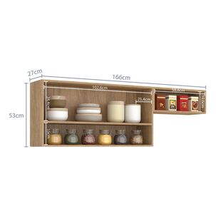 Mueble De Cocina Aereo Madri Vekkahome Grey