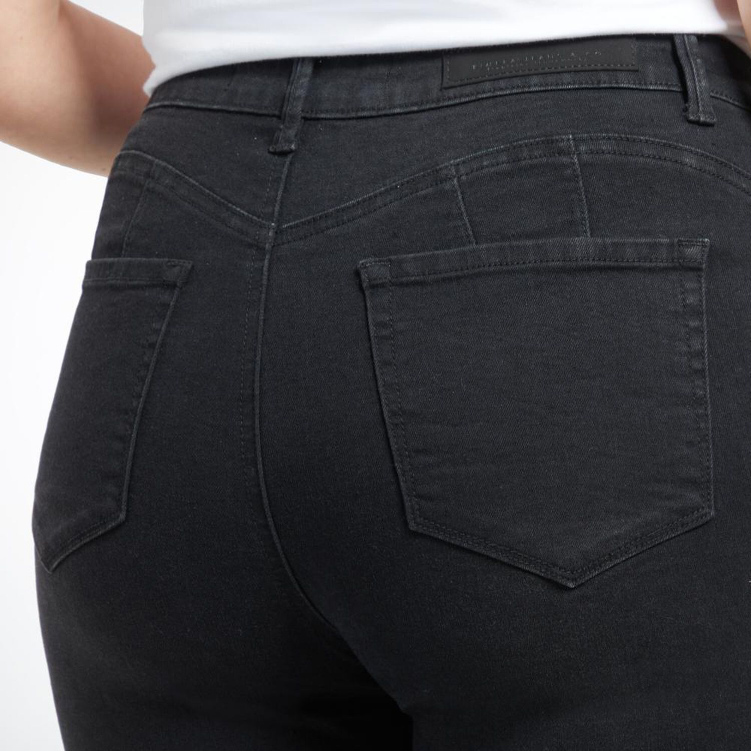 Jeans Tiro Medio Skinny Push Up Mujer Kimera image number 4.0