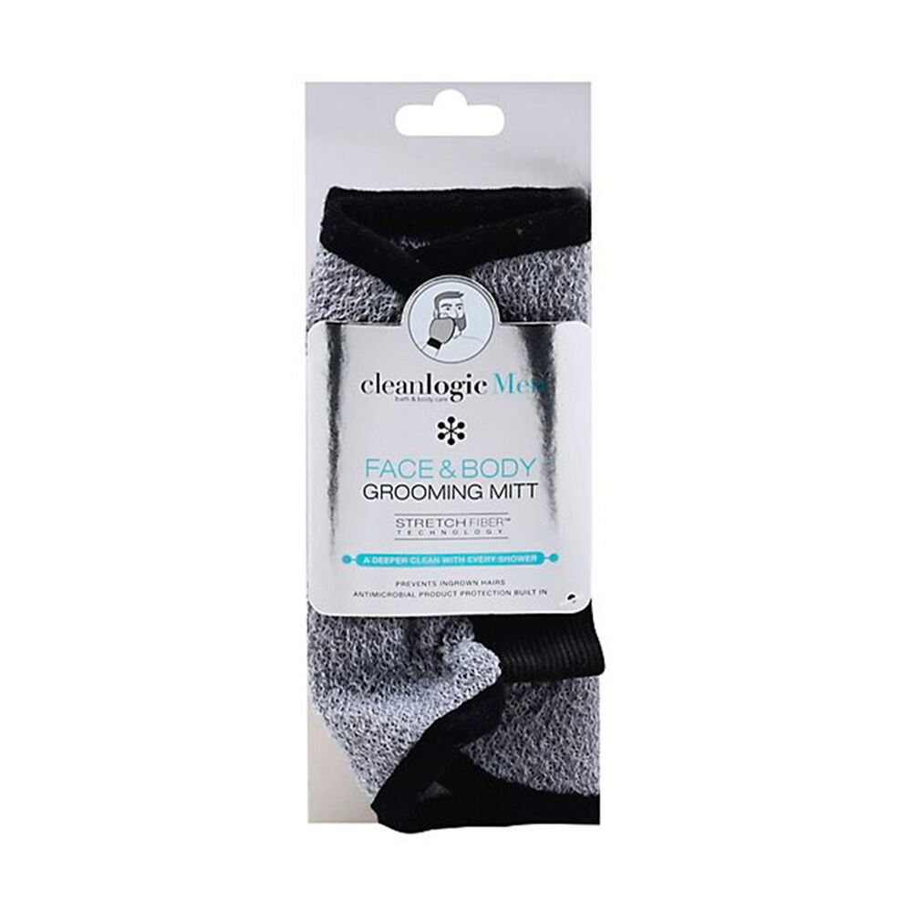 Cleanlogic - Manopla De Limpieza Facial Y Corporal Para Hombre - image number 0.0