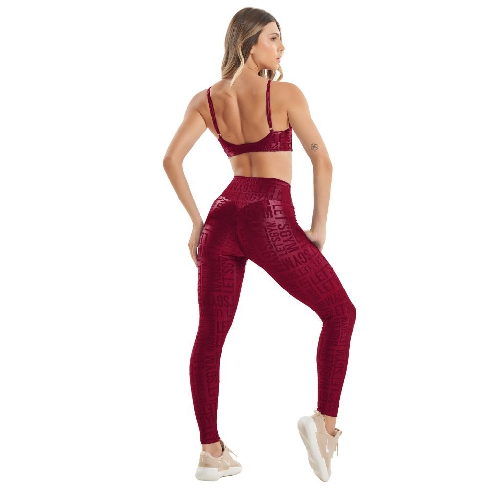 Conjunto Deportivo Velvet Name Letsgym image number 1.0