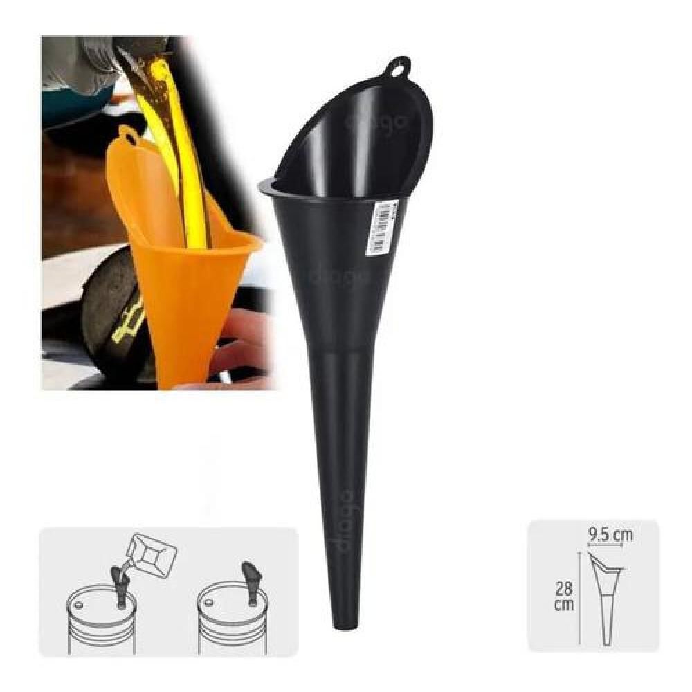 Embudo Pl&aacute;stico Flexible Truper Emb-25 image number 2.0