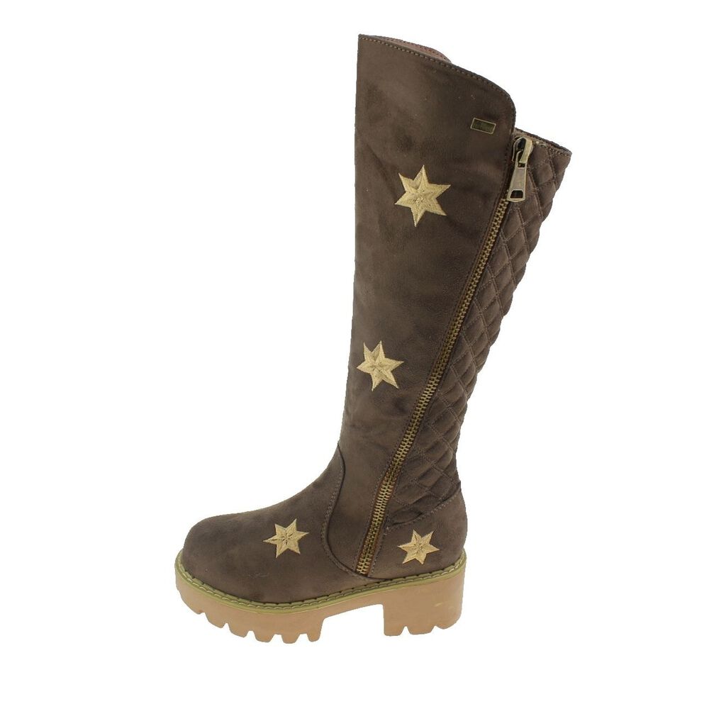 Bota Ni&ntilde;a Bordada Taupe Via Franca Art. Ni815-1 / Via Franca image number 2.0