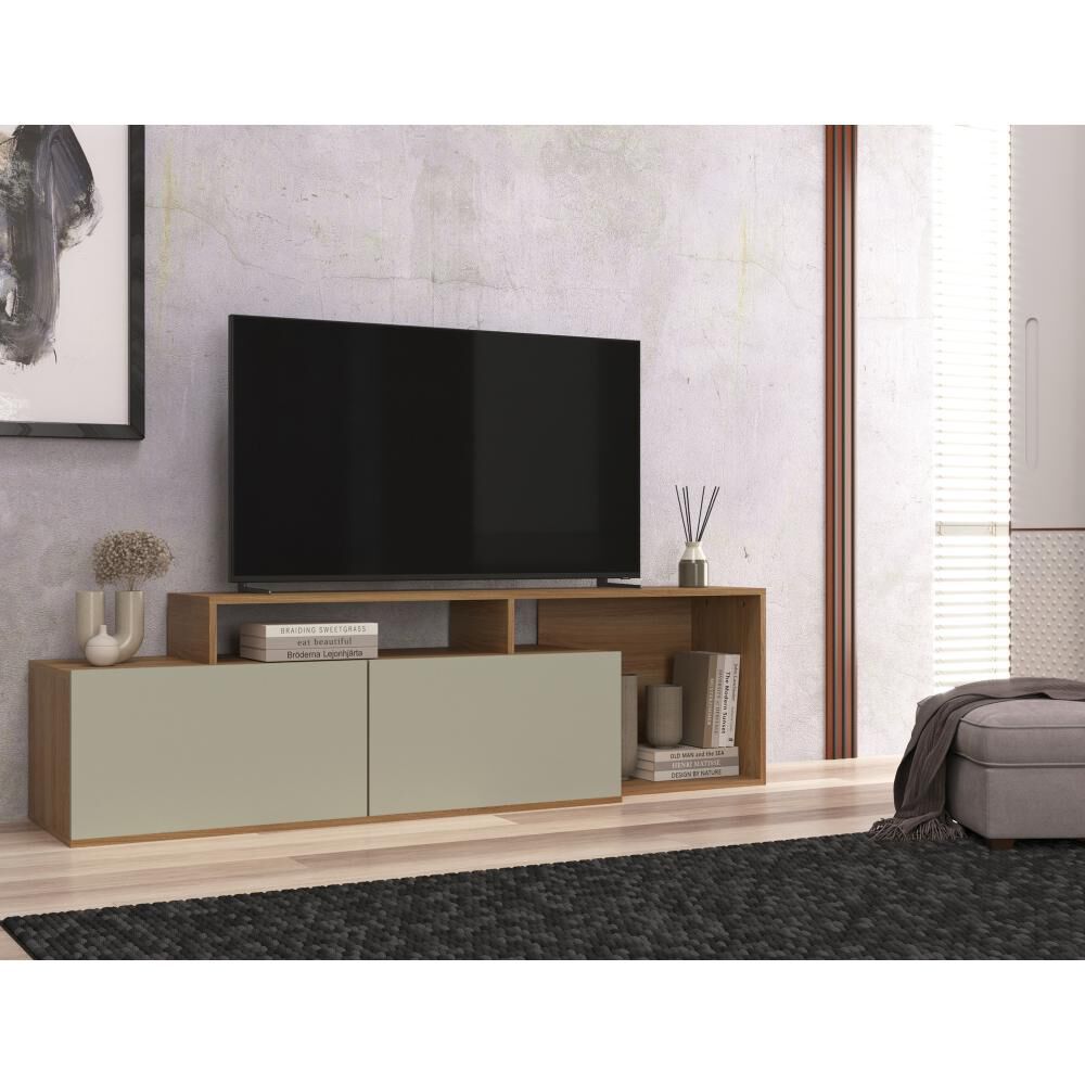 Rack Di Poretti Design Rack Oak / 2 Puertas image number 3.0