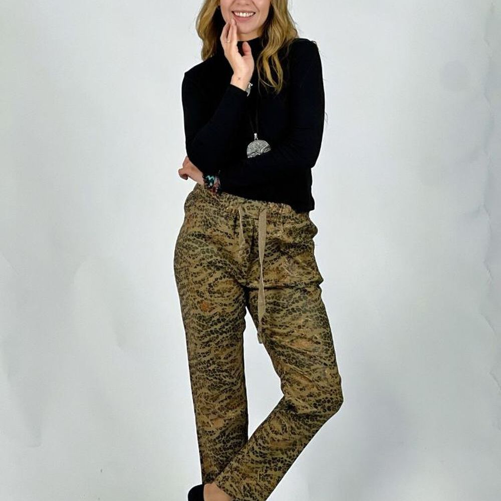 Jogger Elasticado Estampado Print image number 3.0