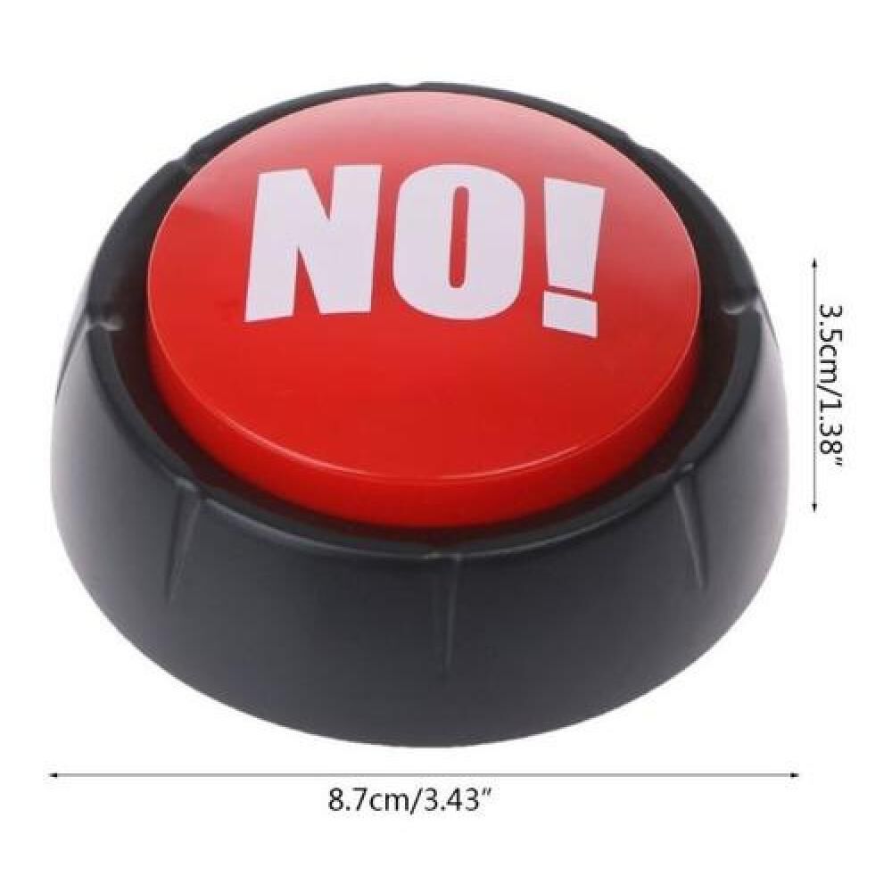 Botón Entretenido ¡no! Con Sonido El Gran Boton Rojo Broma image number 3.0