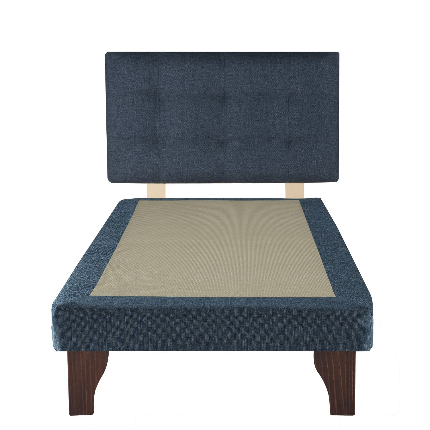 Cama Europea 1.5 Plaza 190 Respaldo Ginebra image number 3.0