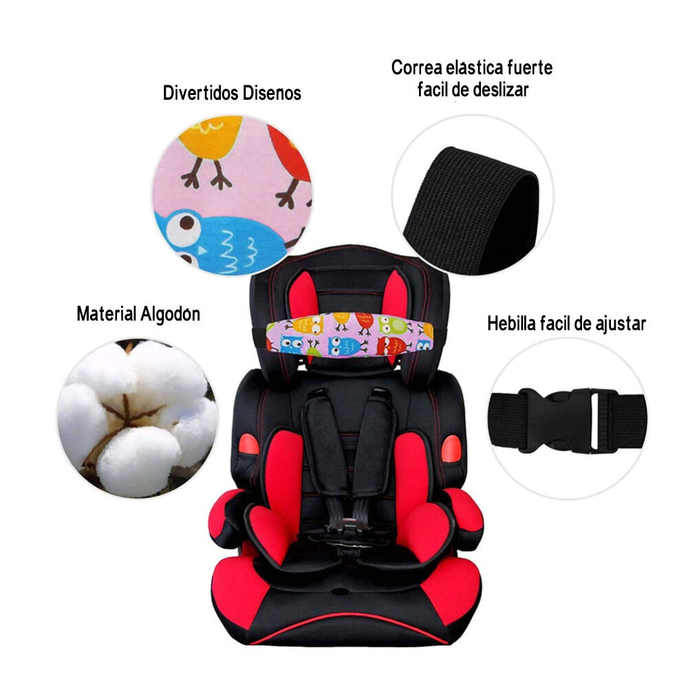 Soporte Sujeta Cabeza Para Silla De Auto / Bebe Ni&ntilde;os image number 1.0
