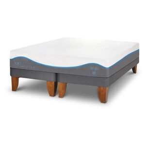 Cama Europea Cic Alaska / 2 Plazas / Base Dividida