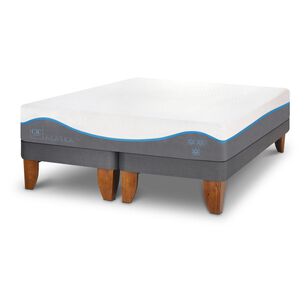 Cama Europea Cic Alaska / 2 Plazas / Base Dividida