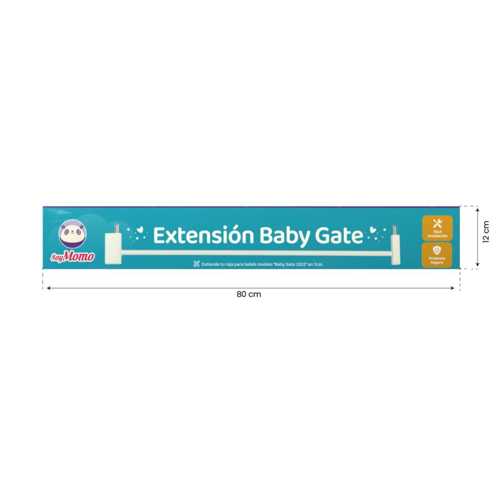 Extensión Puerta De Seguridad Soymomo Baby Gate Extender image number 4.0