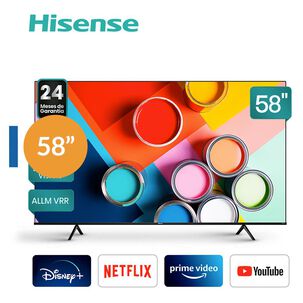 Led 58" Hisense 58A6H / Ultra HD 4K / Smart TV