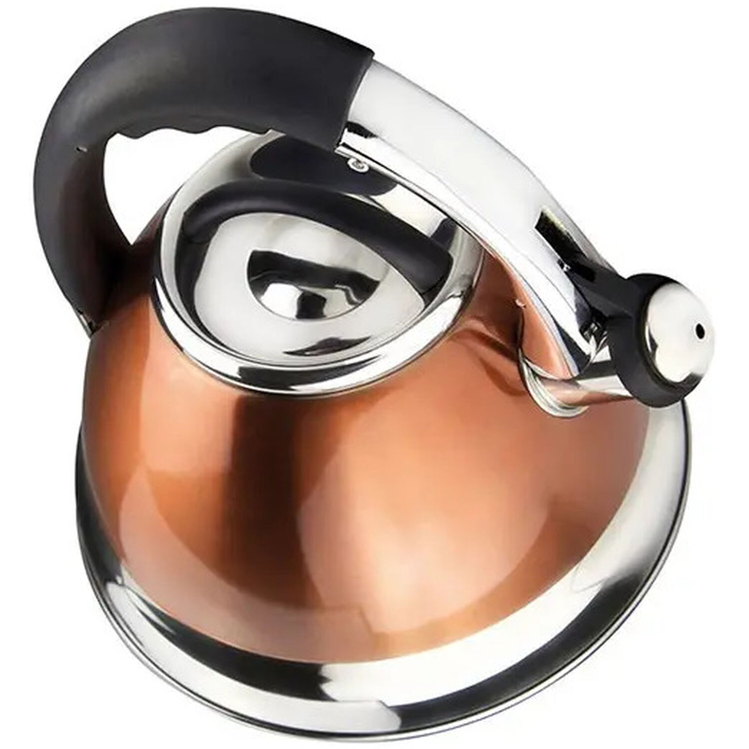 Tetera 3 Litros Modelo Sabina Marca Marmicoc Color Cobre image number 6.0