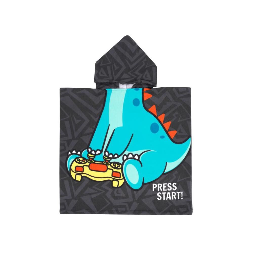 Toalla Playa Capucha Casaideal Kids Press / 60 X 120 Cm image number 2.0