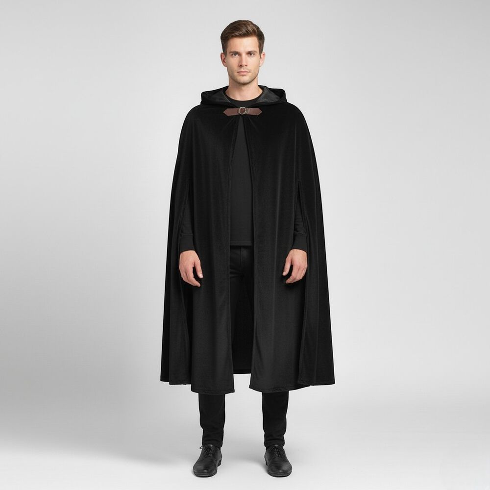 Disfraz Cosplay Capa Medieval Aventurero image number 1.0