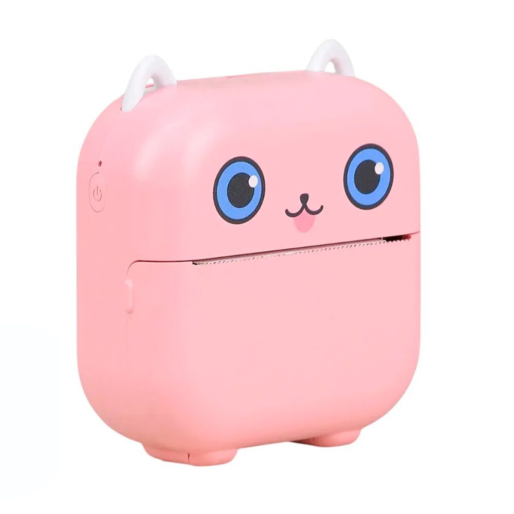 Mini Impresora Térmica Portátil Bluetooth Diseño De Gatito image number 4.0