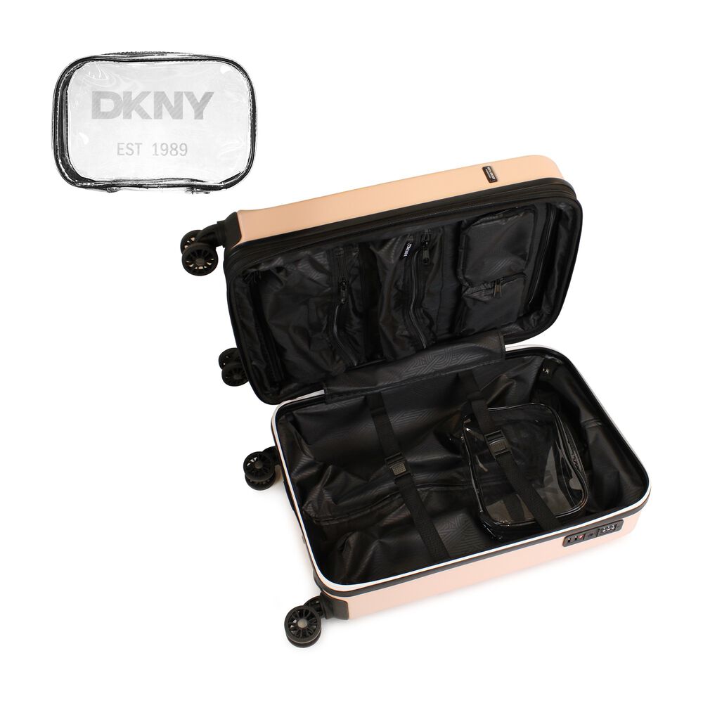 Pack 2 Maletas Donna Karan Lumina S 10kg + L 23kg Rosa Dkny image number 3.0