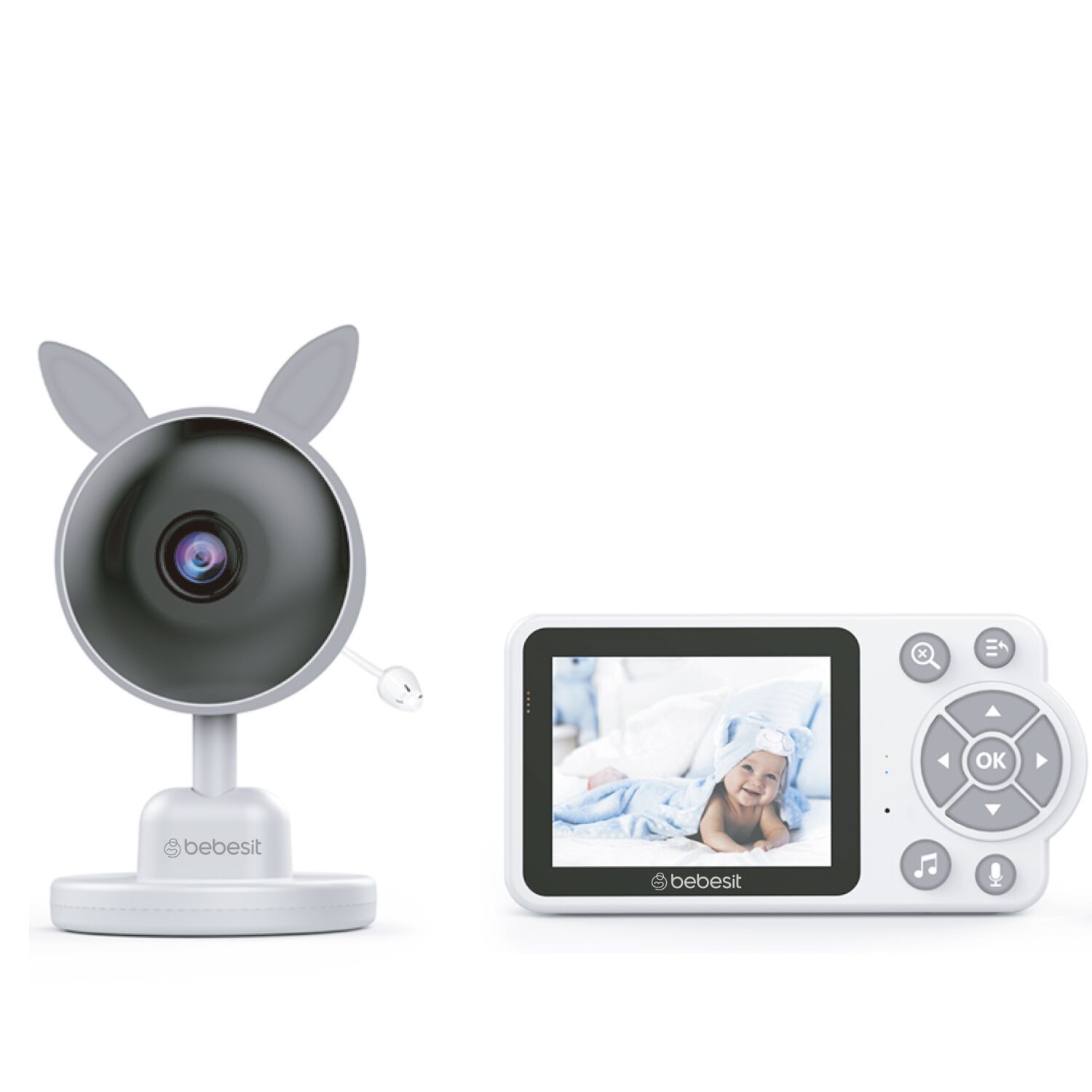 Monitor Camara Smartguard 2.0 4x Zoom Con Ruido Blanco image number 0.0