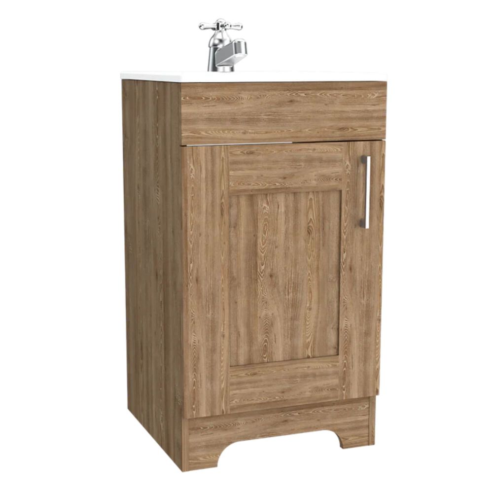 Mueble Vanitorio Piso 1 Puerta Fm-002c Café Claro image number 0.0