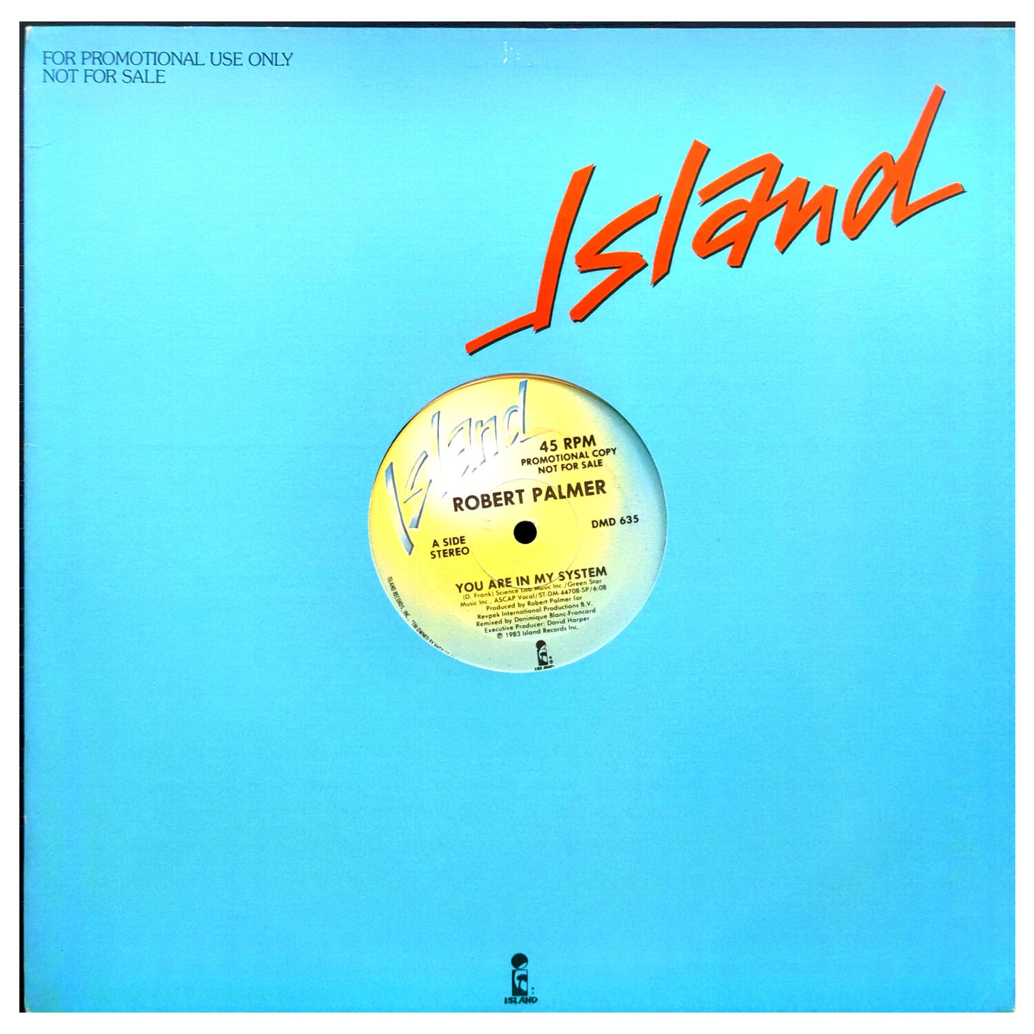 Robert Palmer - You Are In My System | 12" Maxi Single Usado image number 1.0