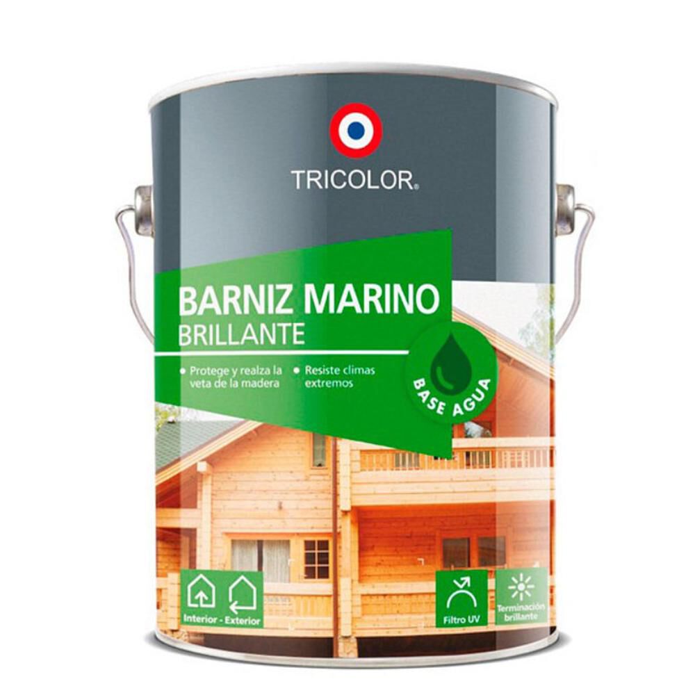 Barniz Marino Base Agua 1 Gl (3.78lt) Alerce - Tricolor image number 0.0
